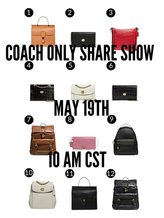 Coach Handbags - COACH ONLY SHARE SHOW